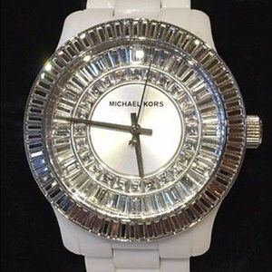 Authentic Michael Kors White Watch